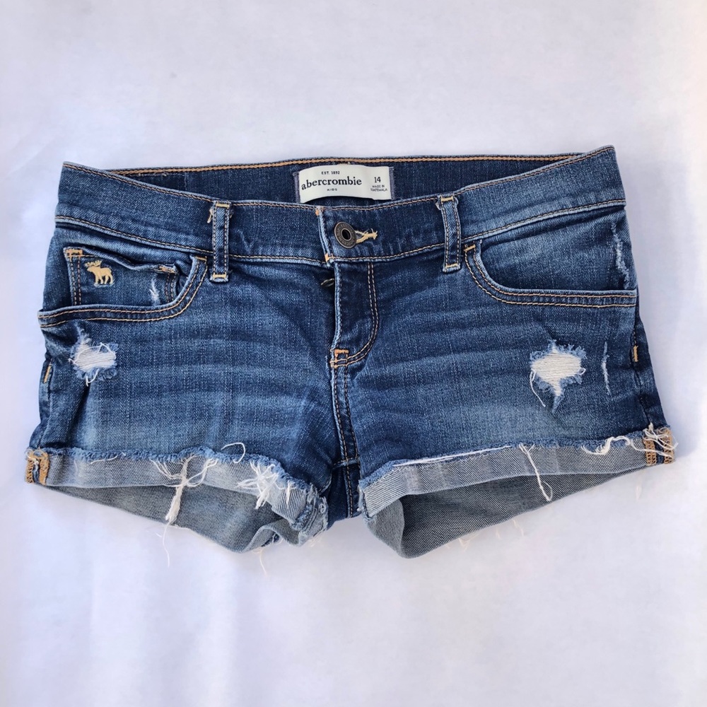 abercrombie kids Jean Shorts